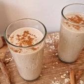 Avena helada, cremosa y baja en calorías