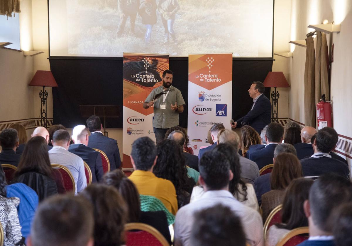 Un momento de las primeras jornadas de emprendimiento.