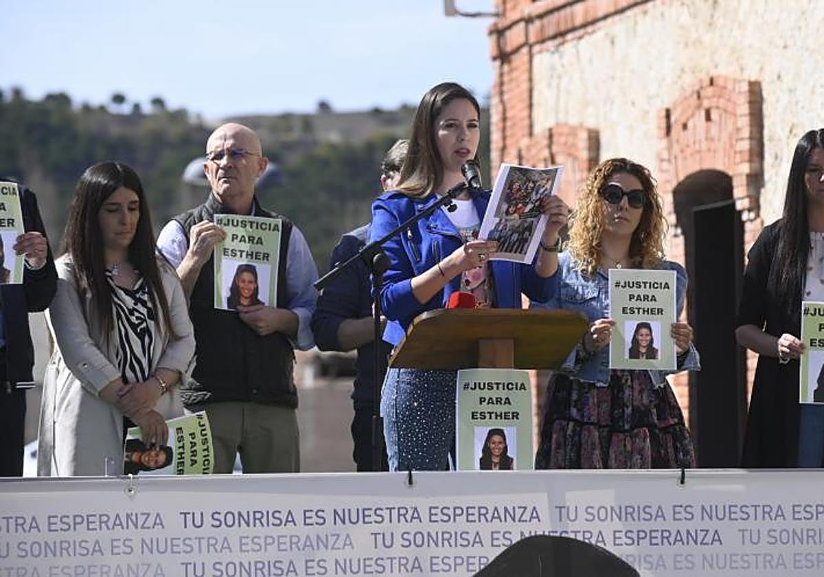 Uno de los actos de recuerdo en memoria de Esther.