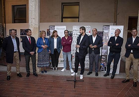 La inauguración de la exposición 'Un año en imágenes' en Segovia