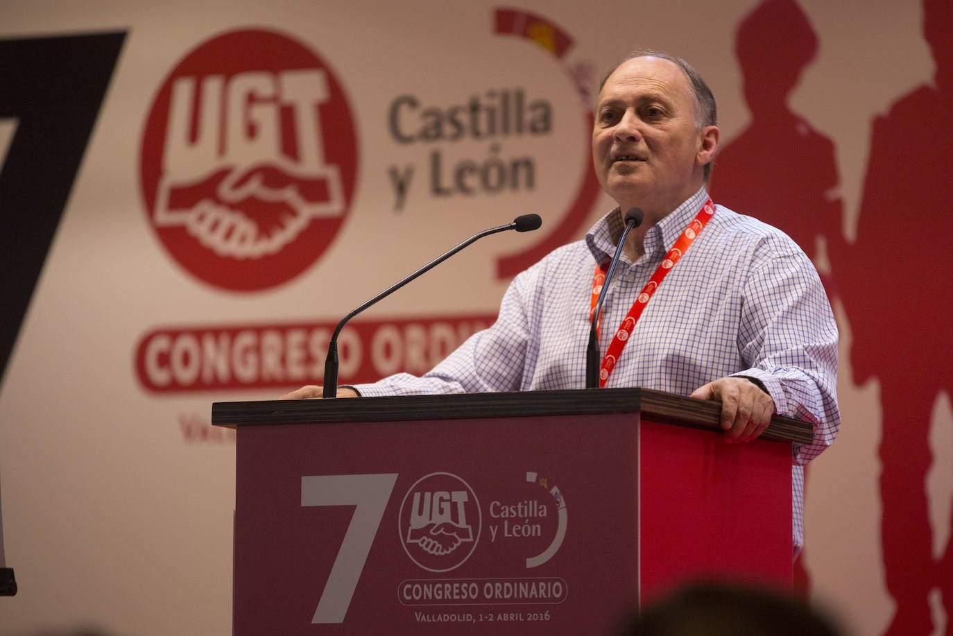 El secretario regional de UGT, Faustino Temprano.