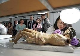 Inauguración de la Escuela de Arte, el pasado 27 de marzo.