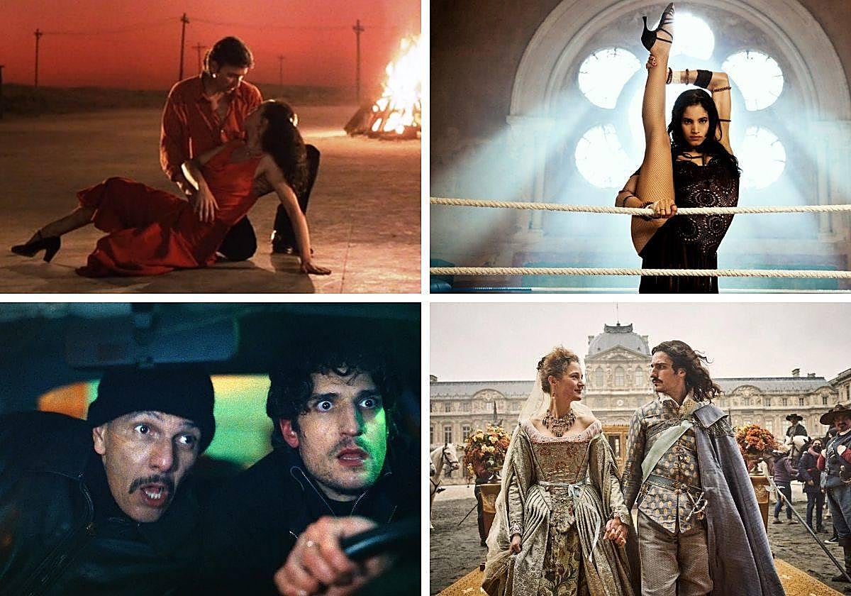 Fotogramas de 'El amor brujo', 'Street dance 2', 'L'innocent' y 'Los tres mosqueteros'.