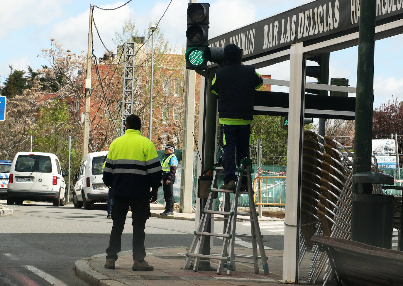 Paralización de las obras de Vía Roma