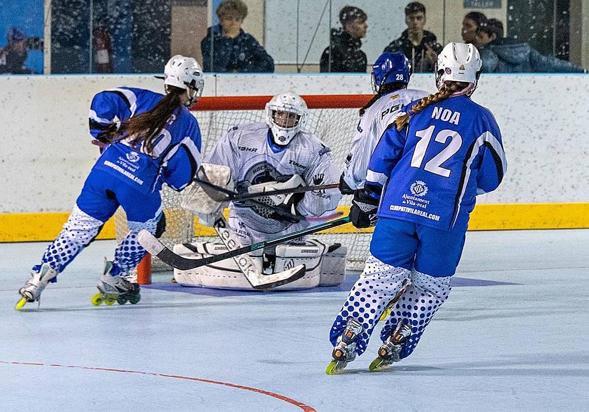 Imagen de un partido del Munia Panteras.