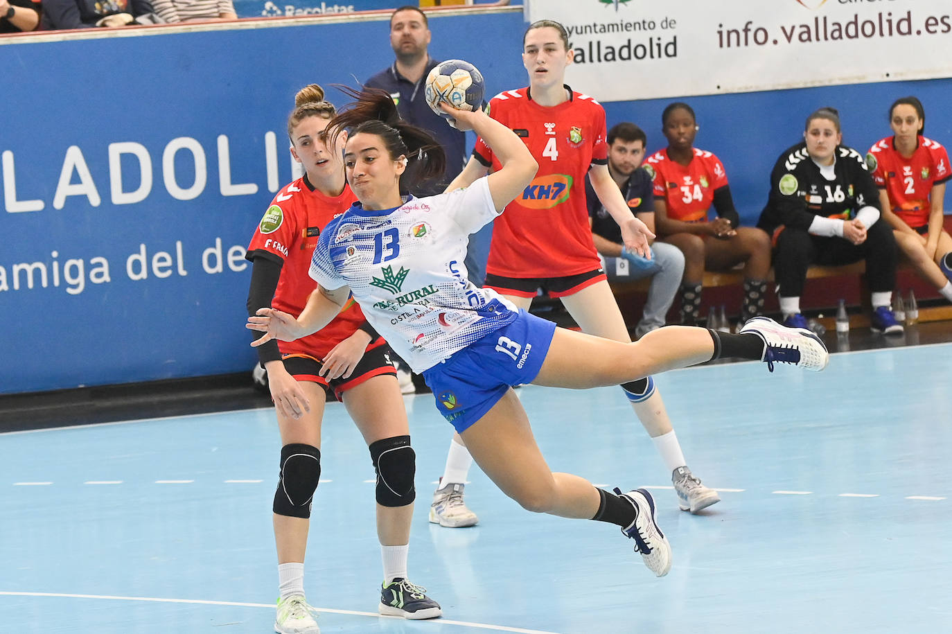 Aula balonmano Valladolid 28 - 28 BM Granollers