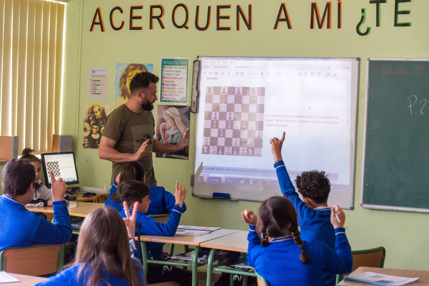 El colegio Divino Maestro es un tablero de ajedrez