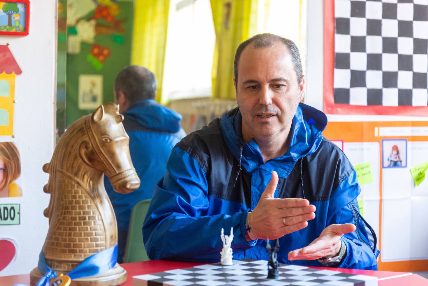 El colegio Divino Maestro es un tablero de ajedrez