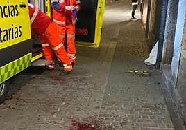 Imagen del lugar en el que se ocasionó el suceso este sábado.