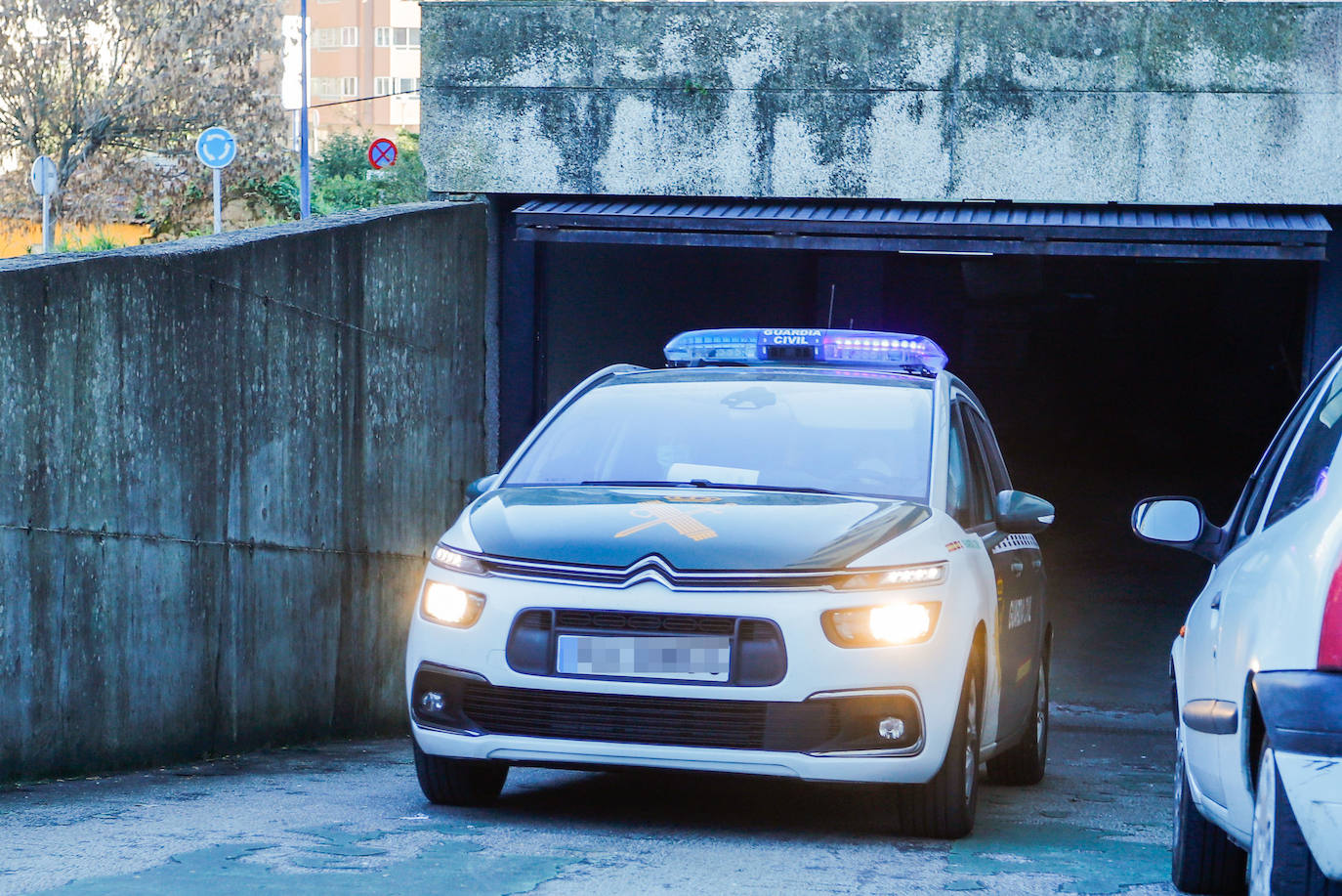 Imagen de archivo de un coche de la Guardia Civil