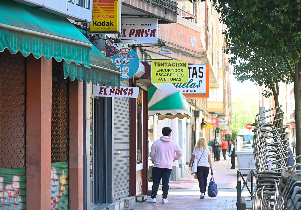 Entornos del lugar del suceso, en el barrio de Vadillos.