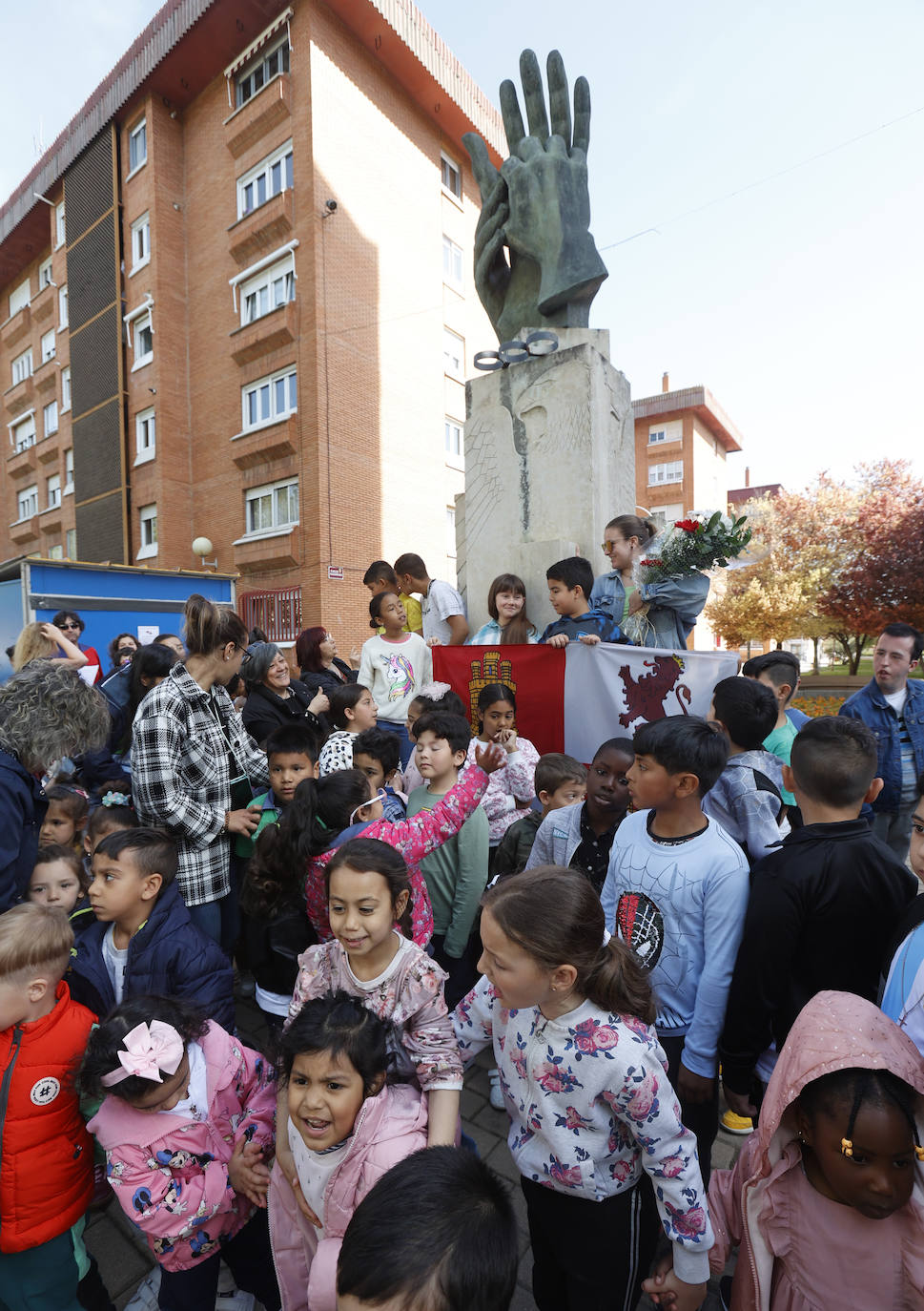 Alumnos palentinos celebran el Día de la Comunidad