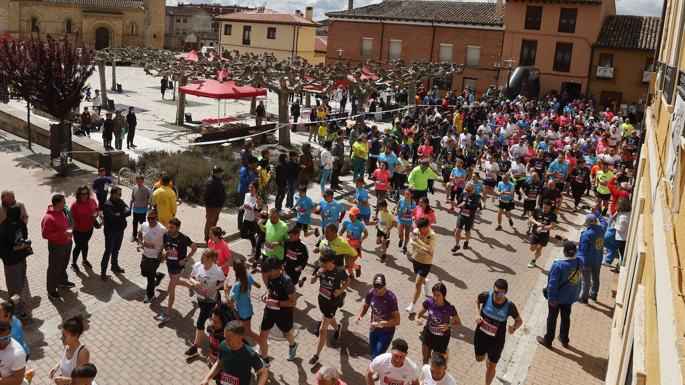 Más de 900 personas participan en la cita solidaria de Frómista