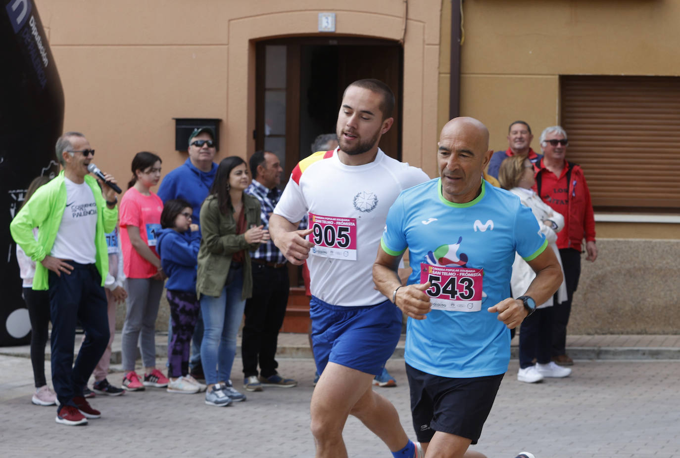 Más de 900 personas participan en la cita solidaria de Frómista