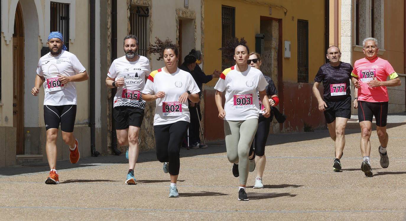 Más de 900 personas participan en la cita solidaria de Frómista