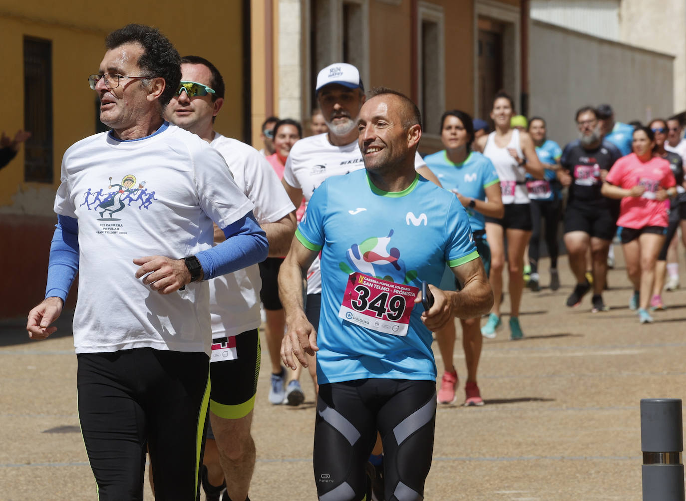 Más de 900 personas participan en la cita solidaria de Frómista