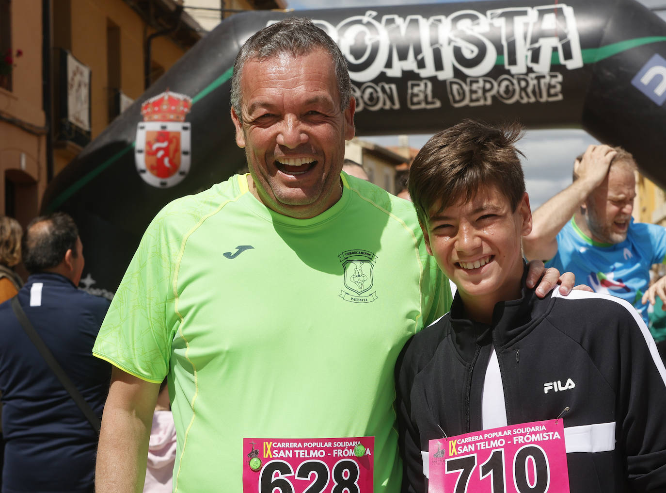 Más de 900 personas participan en la cita solidaria de Frómista