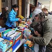 Éxito de público y de ventas en el Día del Libro