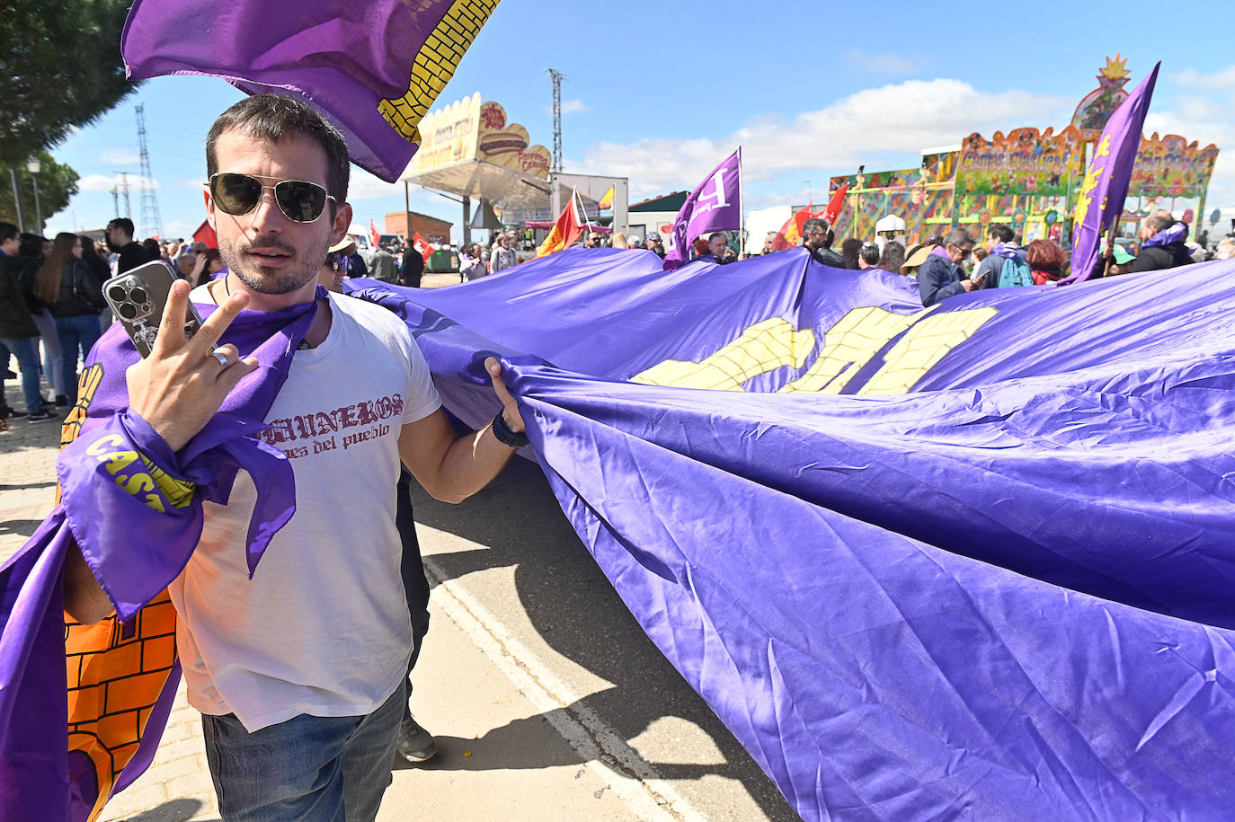 Villalar disfruta de los festejos por el Día de la comunidad