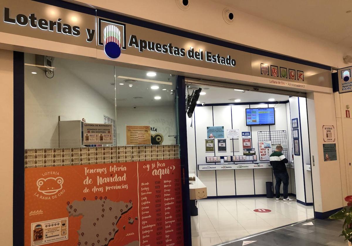 Administración de lotería de Río Shopping.