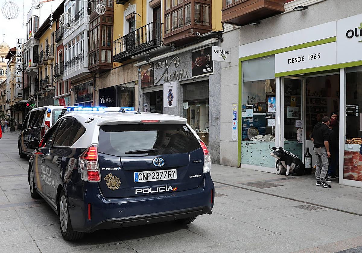 Un coche de la Policía Nacional en una imagen de archivo.