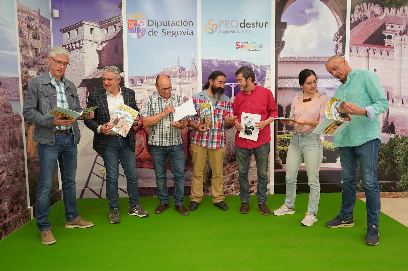 Presentación del cómic que celebra los 600 años de la Comunidad de San Benito de Gallegos.