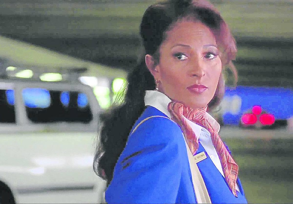 Pam Grier en un fotograma de 'Jackie Brown'.