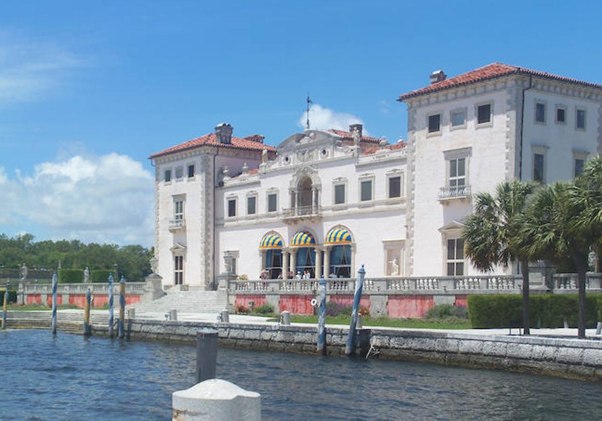 Residencia Villa Vizcaya en Miami.