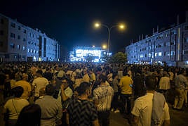 Actuación el pasado verano de la orquesta Panorama en Segovia.