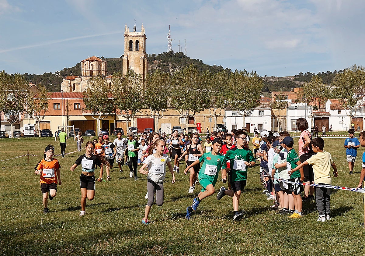 Zancadas solidarias por Siria en Villamuriel
