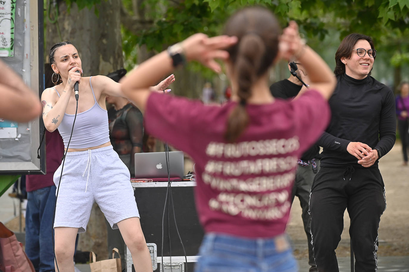 La Plaza de Portugalete de Valladolid celebra el Día Internacional de la Danza