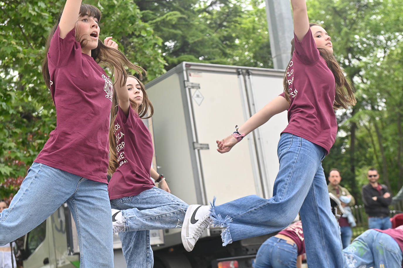 La Plaza de Portugalete de Valladolid celebra el Día Internacional de la Danza