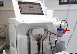 Máquina para diálisis.