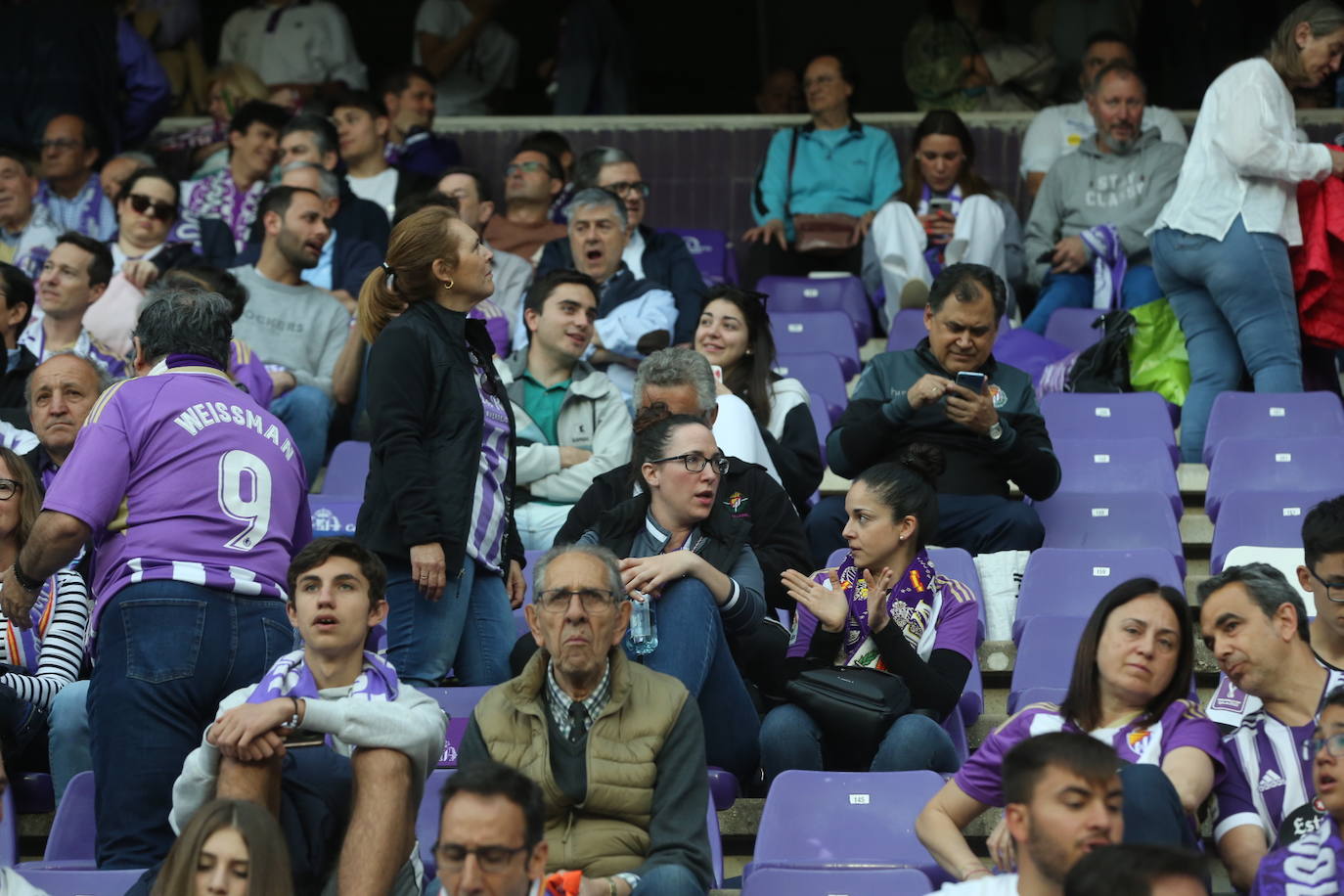 Búscate en la grada del Real Valladolid - Atlético de Madrid (1/3)