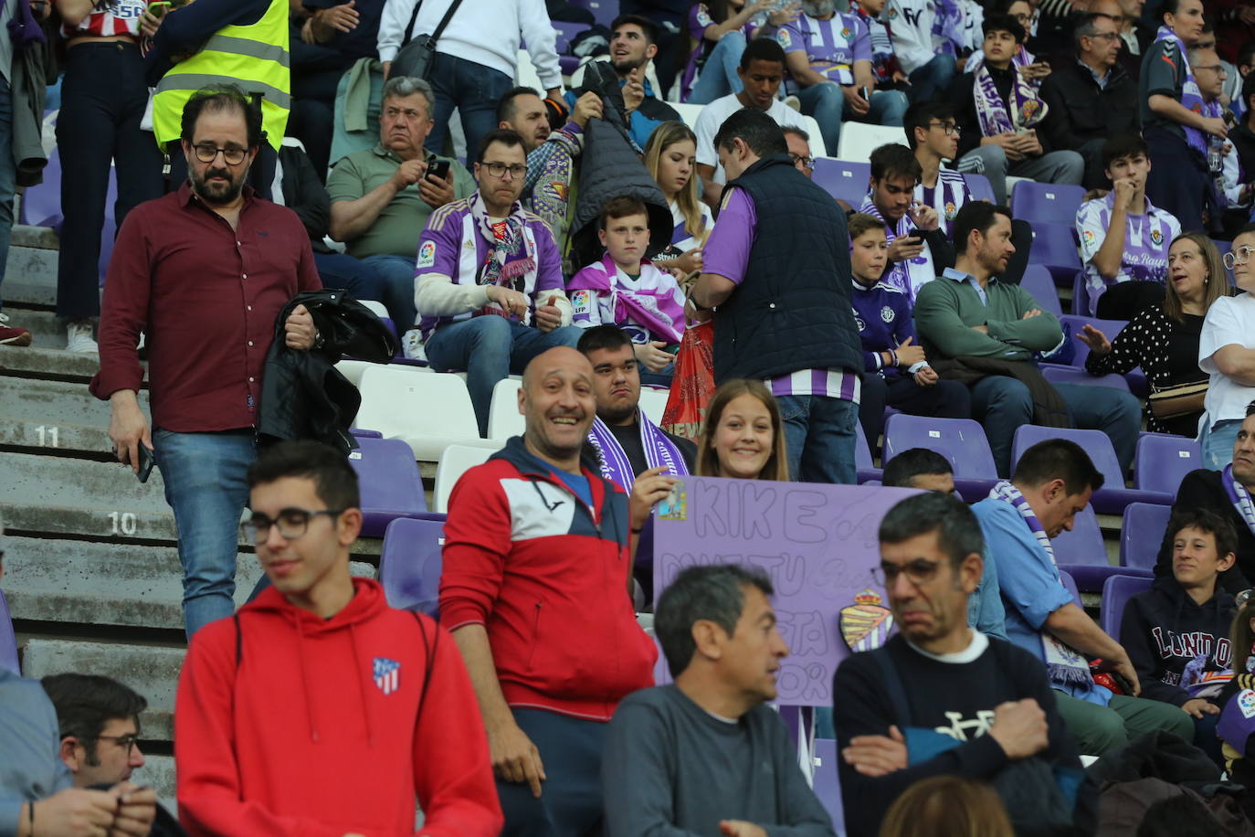 Búscate en la grada del Real Valladolid - Atlético de Madrid (1/3)