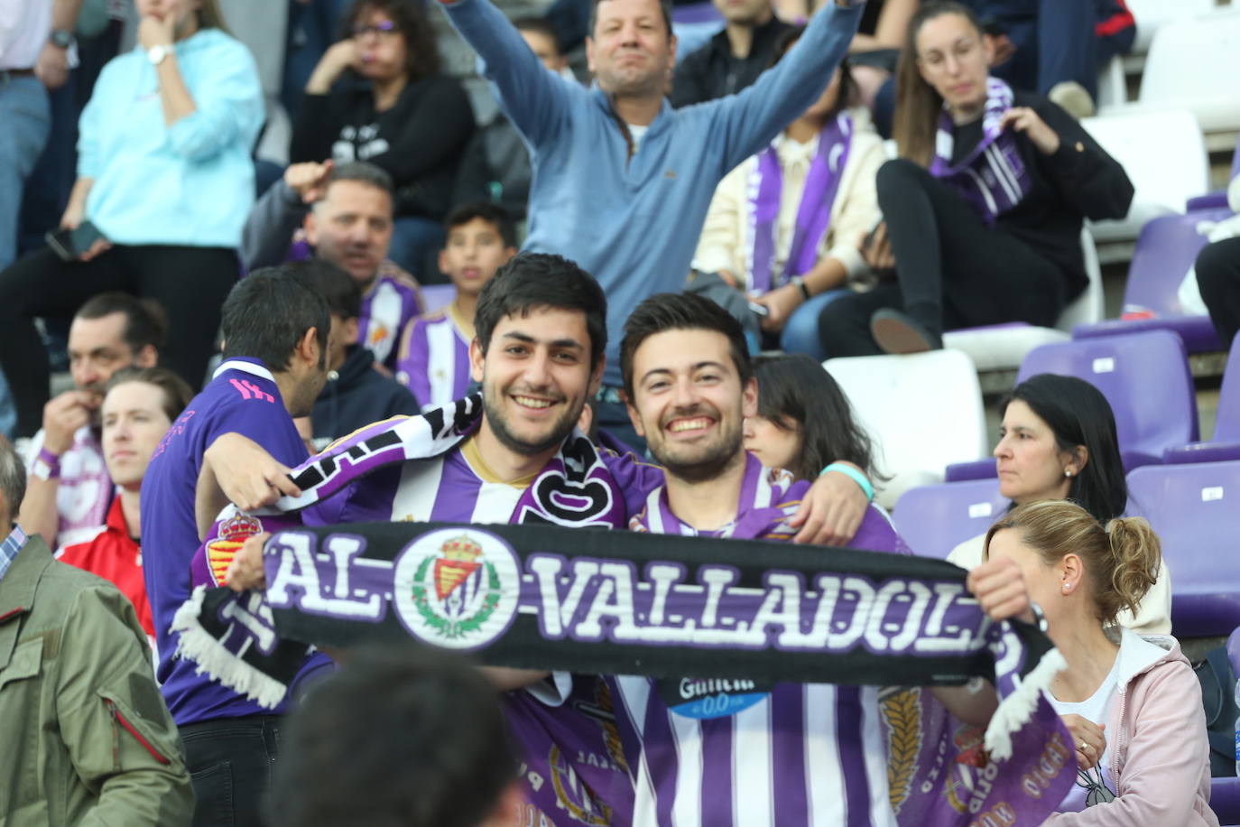 Búscate en la grada del Real Valladolid - Atlético de Madrid (1/3)