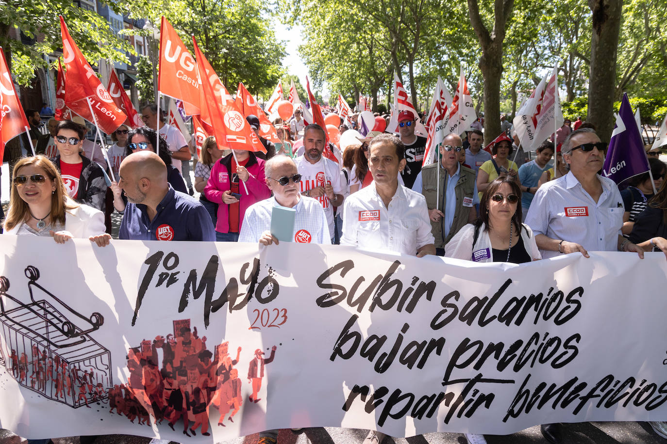 Manifestación del 1 de mayo en Valladolid