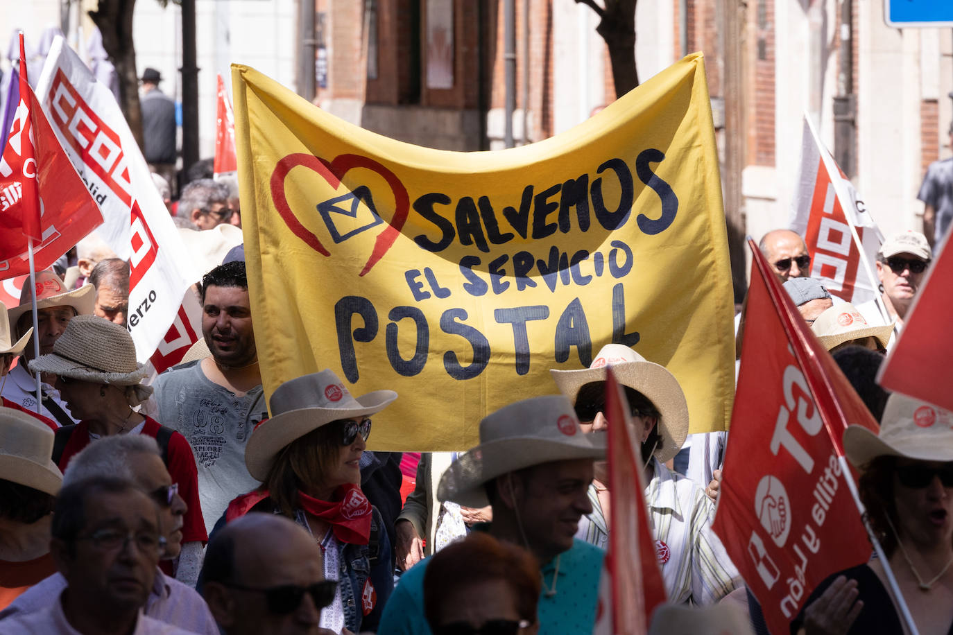 Manifestación del 1 de mayo en Valladolid