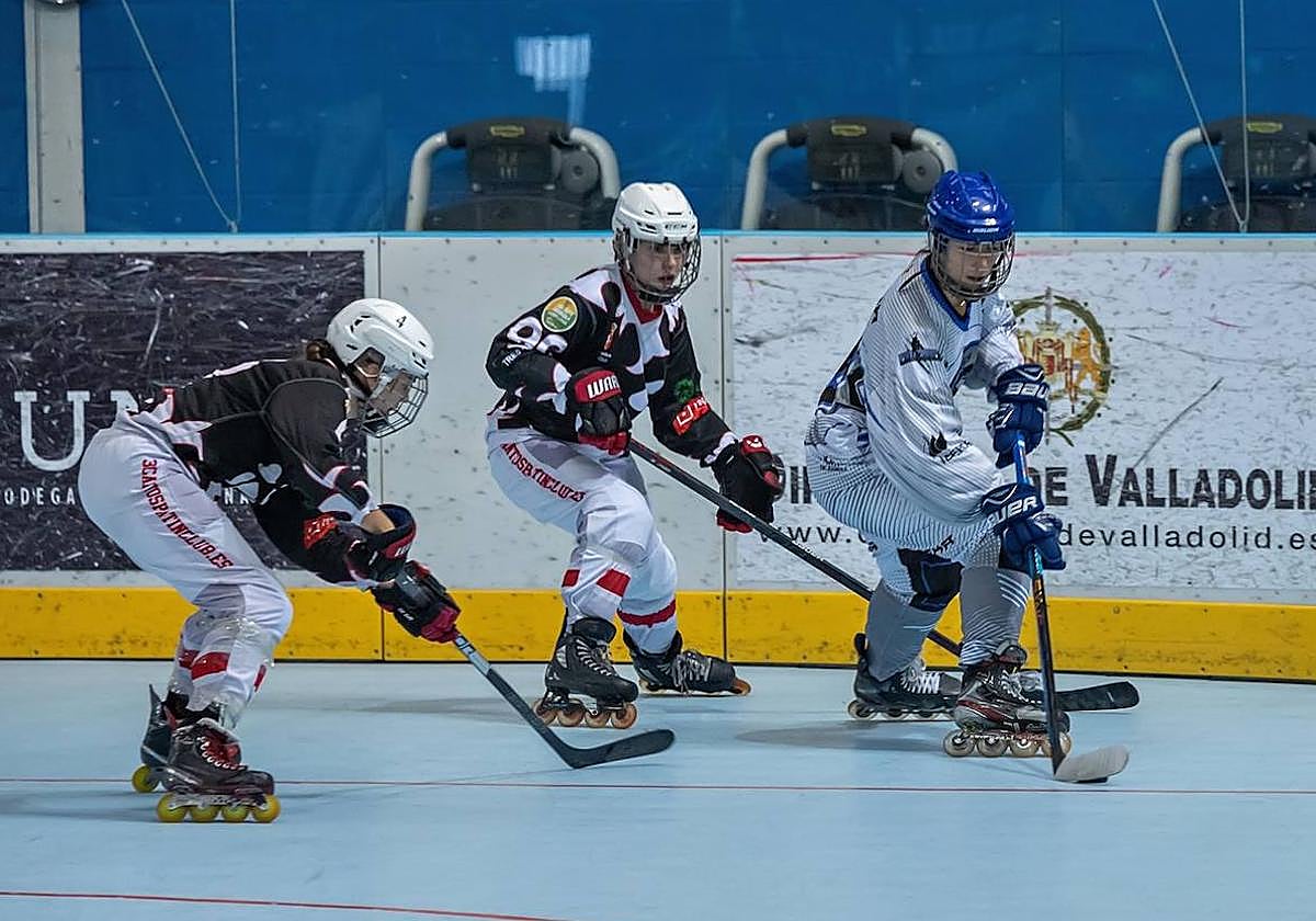 Imagen de un partido de liga.