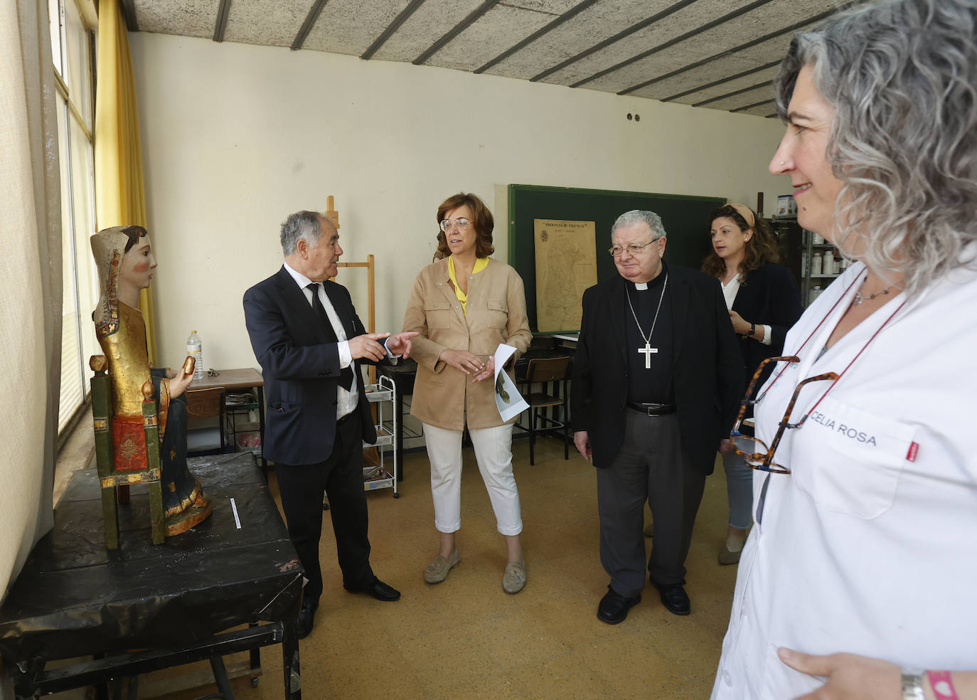 Mano de santo contra el deterioro artístico