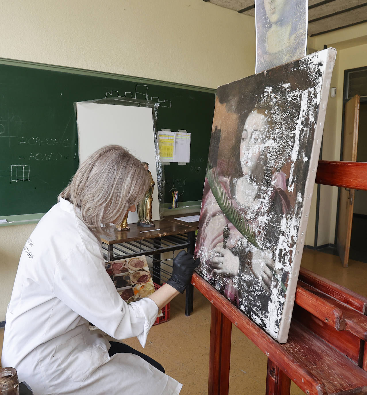 Mano de santo contra el deterioro artístico