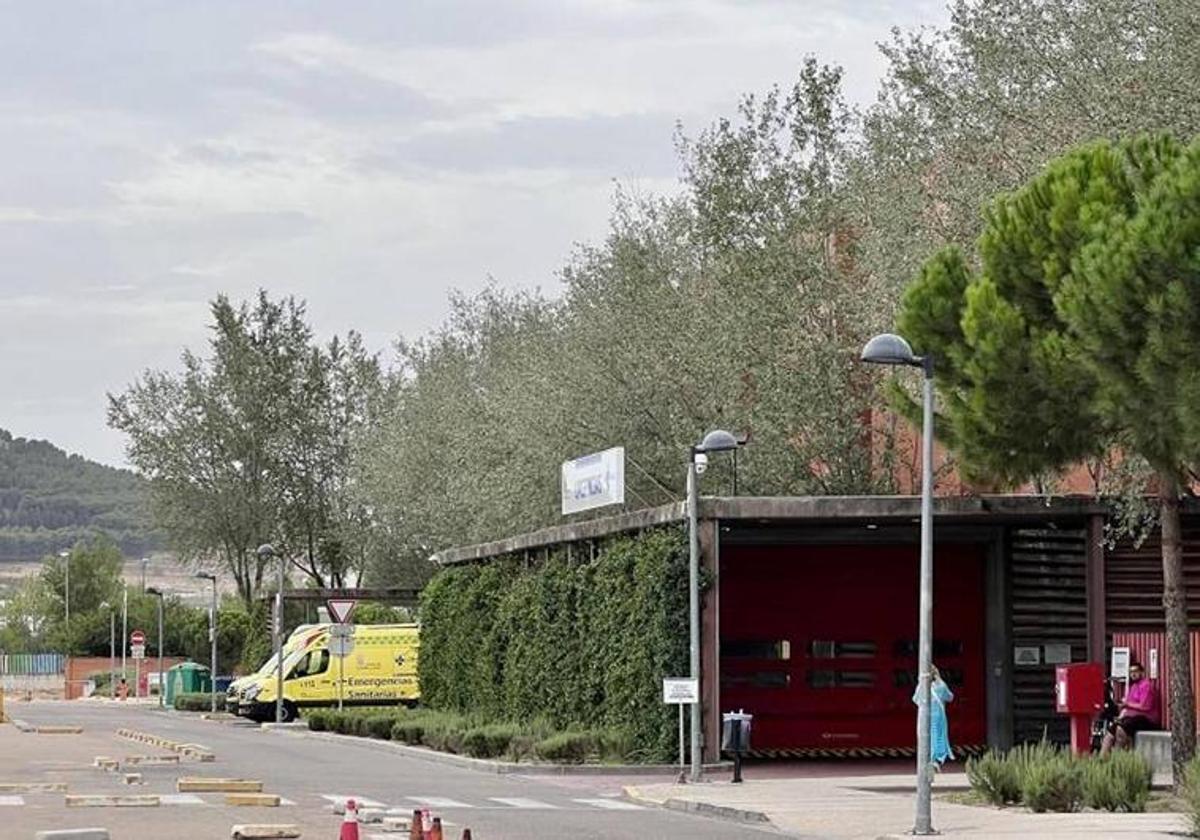 Entrada a Urgencias del Hospital Río Hortega de Valladolid.