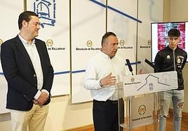 Imagen de la presentación de las dos pruebas en el Palacio Pimentel.