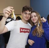 Ander Gutiérrez y Mireya Ortega.