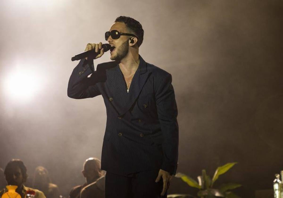 Concierto de C. Tangana en el festival Sonica de Castro Urdiales