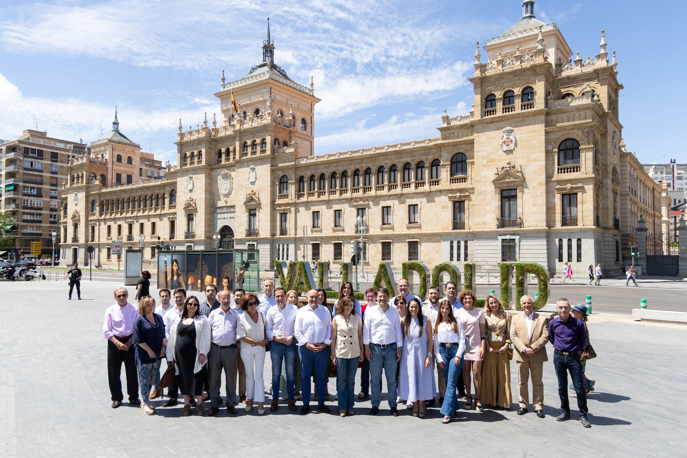 Ayuso visita Valladolid en la presentación de la candidatura del Partido Popular