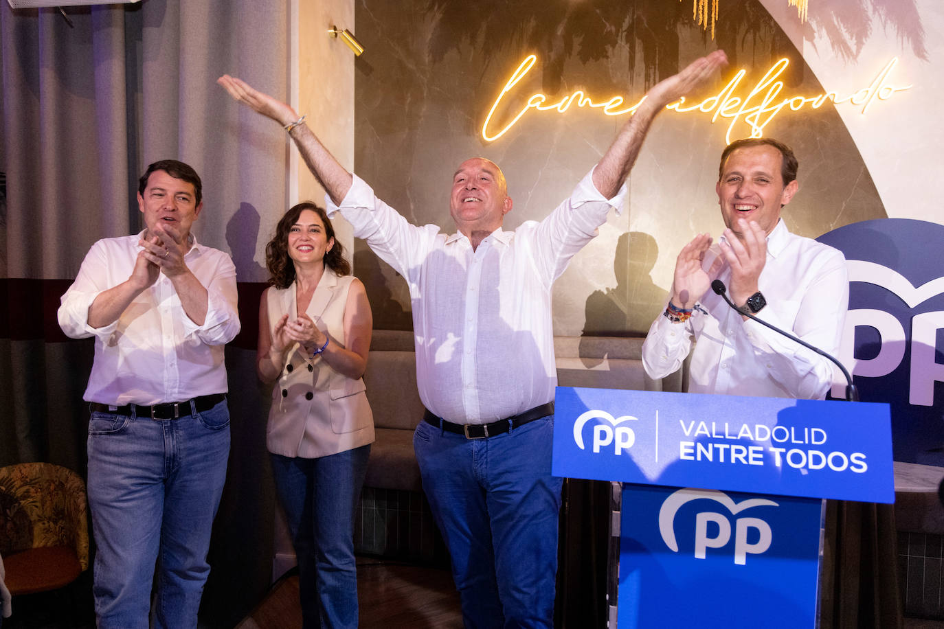 Ayuso visita Valladolid en la presentación de la candidatura del Partido Popular