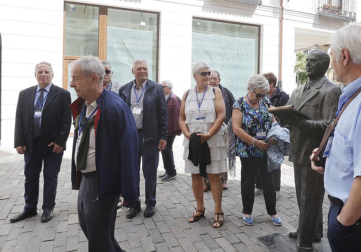400 jubilados de Telefónica de la zona norte de España se reúnen en Palencia