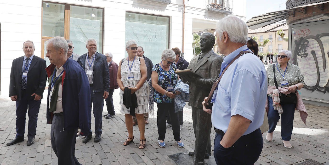 400 jubilados de Telefónica de la zona norte de España se reúnen en Palencia