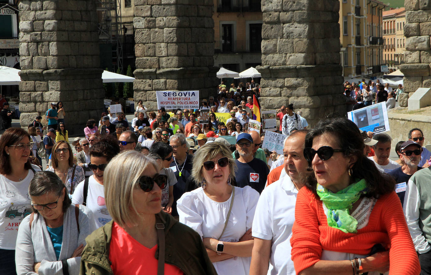 Clamor en Segovia por la sanidad pública